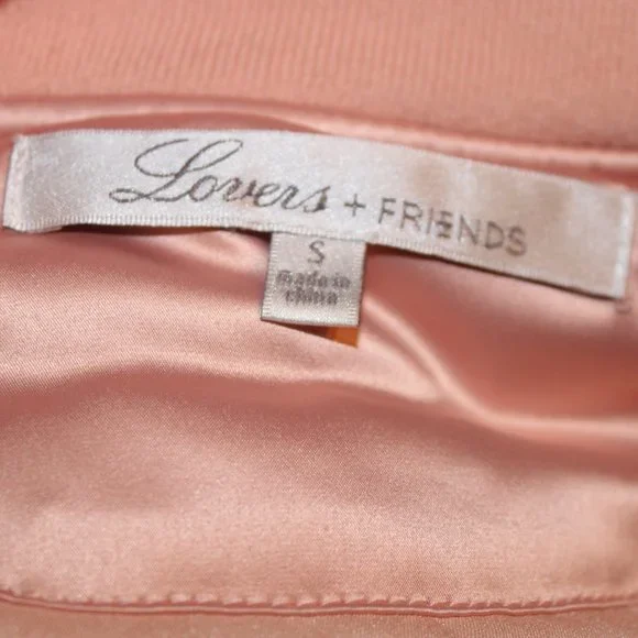Lovers and Friends Cropped Bomber Jacket NWT - Picture 14 of 15